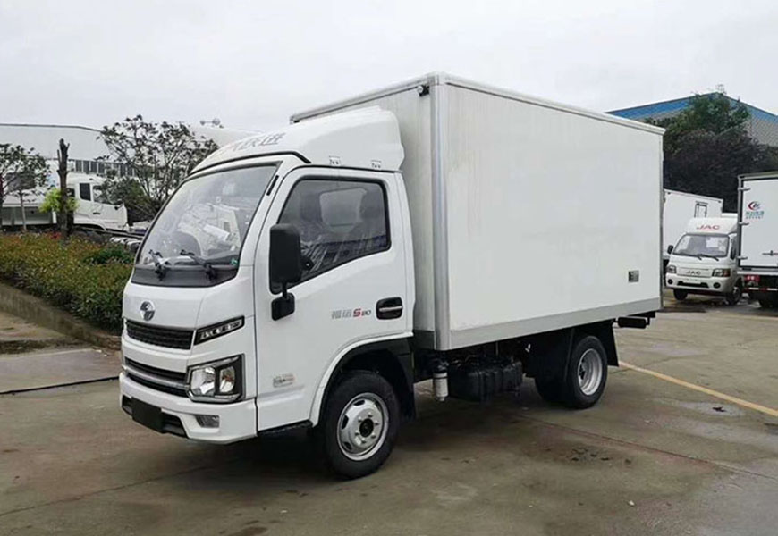 上汽跃进福运S80柴油版冷藏车 国六